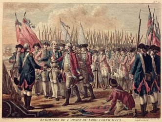 Die Kapitulation von Yorktown, 17. Oktober 1781